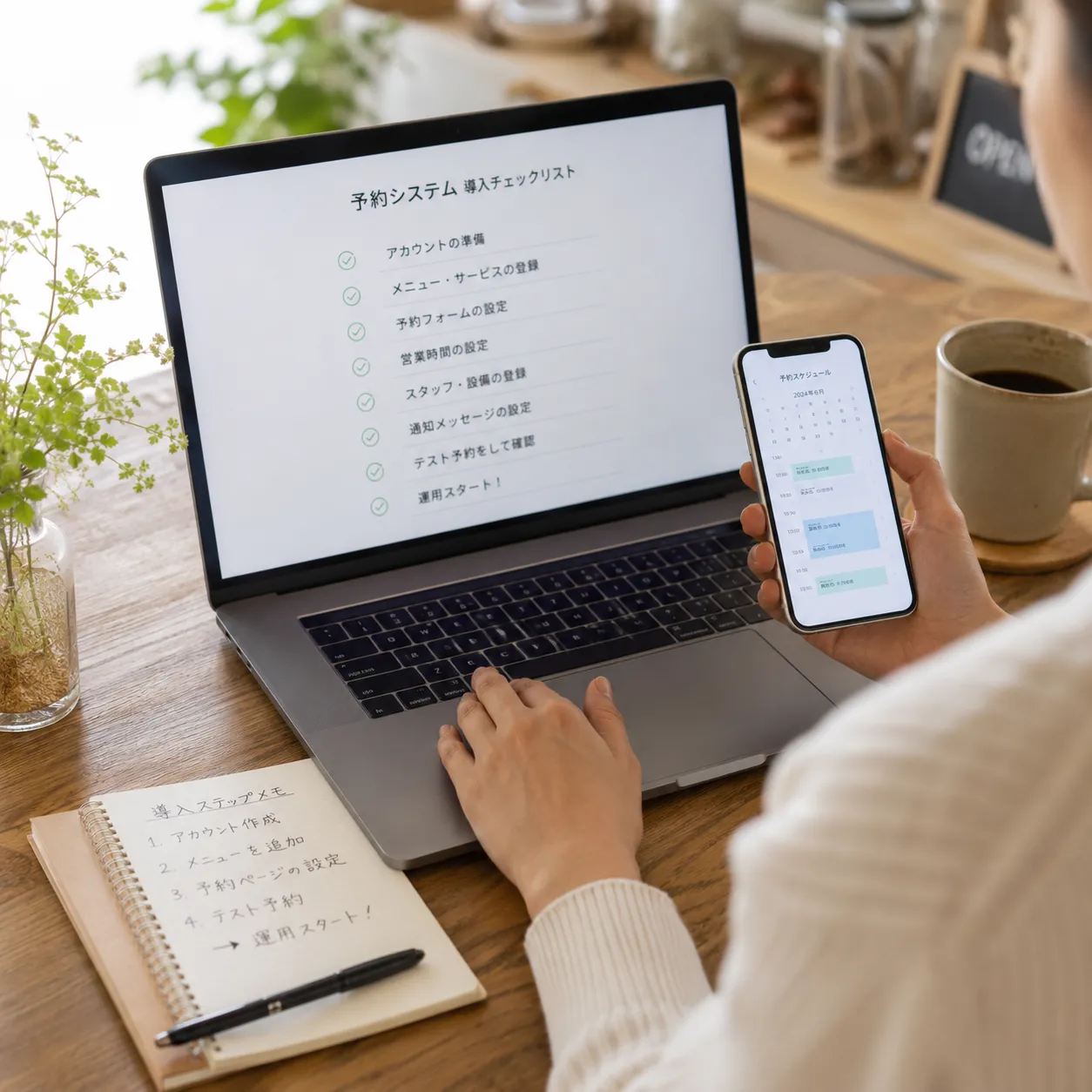 小規模店舗向けLINE予約システムの始め方